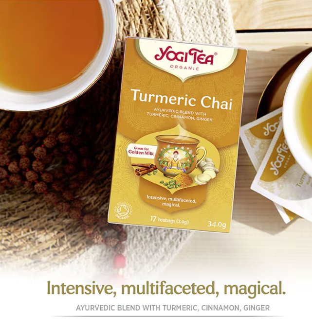 Yogi Tea Turmeric Chai BIO 17 Tea Bags